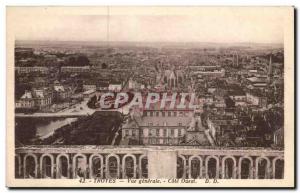 Troyes - Vue Generale - COTR West - Old Postcard