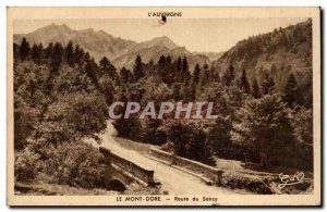 Postcard Old Mount Dore Road Sancy