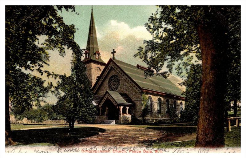 Rhode Island Peacedale  Congregational  Church