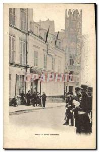 Old Postcard Fort Chabrol Paris Customs Police Detective