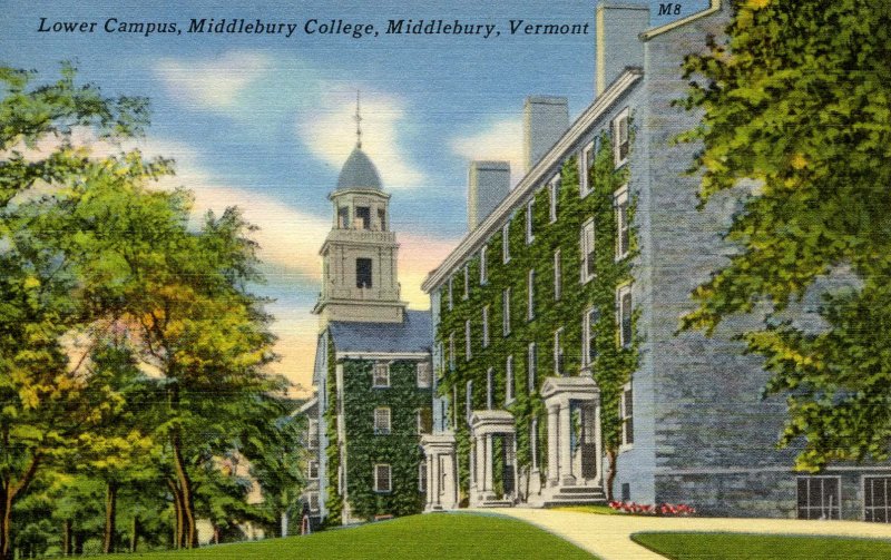 VT - Middlebury. Middlebury College, Lower Campus