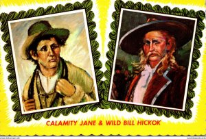 South Dakota Deadwood Calamity Jane and Will Bill Hickok