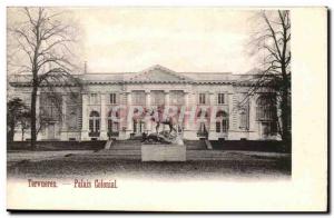 Belgie Belgium Tervuren Postcard Old Colonial Palace