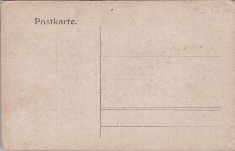 Germany Solingen Kaiserstrasse Vintage Postcard C286