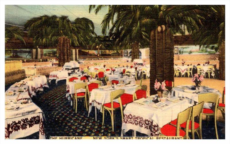 New York  City , The Hurricane Tropical Restaurant , Dining Room