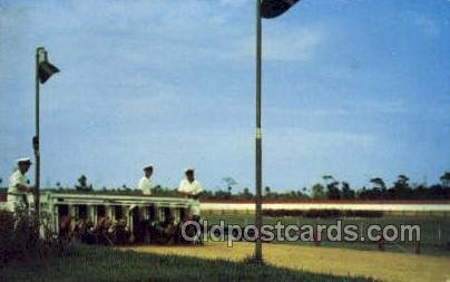 Volusia Kennel Club, Daytona Beach, FL USA Dog Racing, 1957 light wear, close...