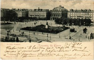 CPA Le Havre La Place Gambetta (992941)