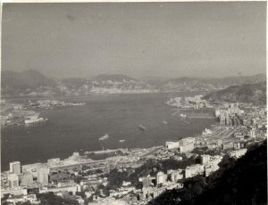 china, HONG KONG, Panorama (1950s) Real Photo (2)