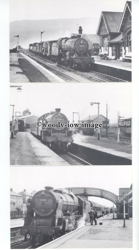 ry1388 - Settle & Carlisle Line - 6 Railway Postcards & Information Folder