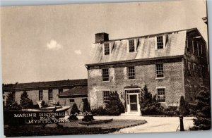 Marine Historical Association Building Mystic CT Vintage Postcard V12