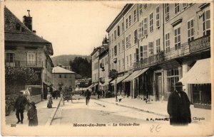 CPA Morez- La Grande Rue FRANCE (1043607)