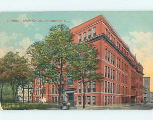 Divided Back SCHOOL SCENE Providence Rhode Island RI J8681