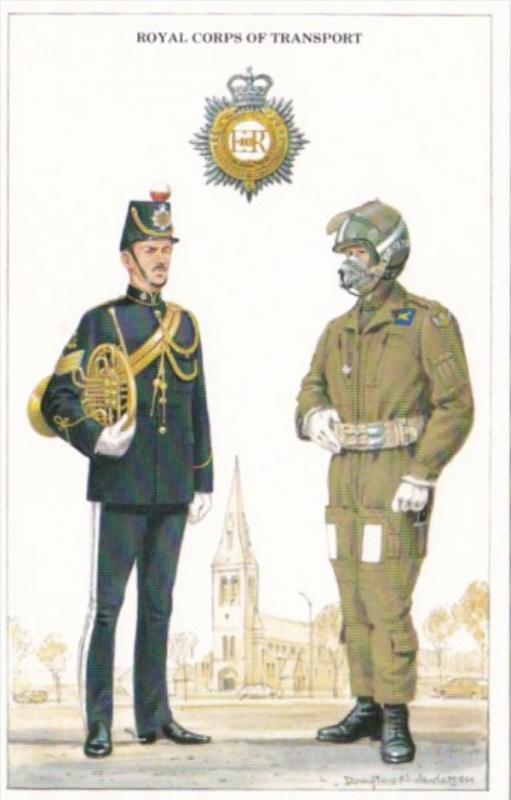 British Military Uniforms Royal Corps Of Transport Band Sergeant & Lance Corp...