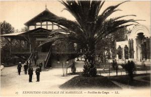 CPA EXPO Coloniale MARSEILLE Pavillons du Congo (403681)