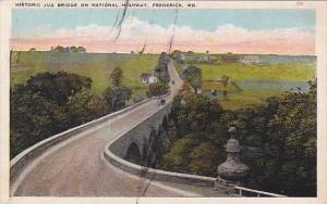 Maryland Frederick Historic Jug Bridge On National Highway