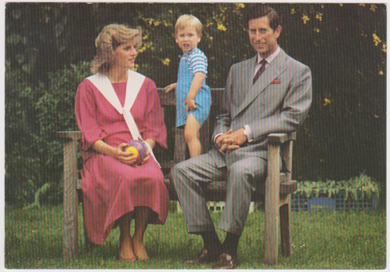 HRH PRINCESS DIANA, PRINCE WILLIAM, PRINCE CHARLES