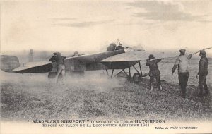 Aeroplane Nieuport Hutchinson Zeppelin Unused 