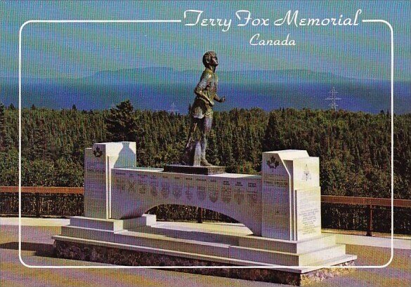 Canada Terry Fox Memorial Thounder Bay Ontario