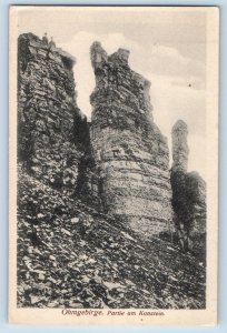 Lower Saxony Germany Postcard Part of Kanstein Ohm Mountains c1920's