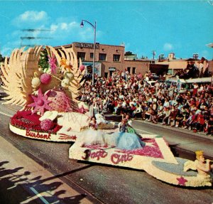 1957 Tournament of Roses Parade RPPC Postcard Pasadena California 