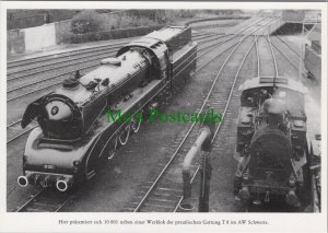 German Railway Postcard-Deutscher Zug,Lokomotive,Eisenbahn (Modern repro)RR19807