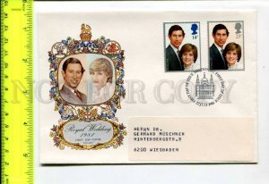 425170 UK 1981 y Royal Wedding Prince Charles and Princess Diana First Day COVER