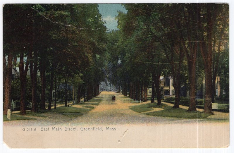 Greenfield, Mass, East Main Street