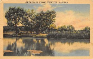 Greetings from Newton Kansas Newton Kansas  