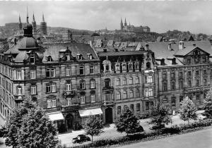 BG1308 hotel bamberg hof bellevue schonleisplatz car  CPSM 14x9.5cm  germany