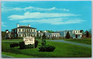 Vtg Chathamport Cape Cod MA Christopher Ryder House Restaurant 1960s Postcard