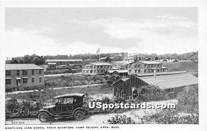 Signal Train Quarters at Camp Devens - Ayer, Massachusetts MA  