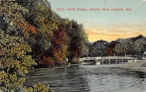 Rustic Bridge Electric Park - Oshkosh, Wisconsin WI