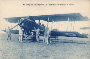 PC CAMP DE COETQUIDAN PREPARATIFS DE DEPART AVIATION (A22646)