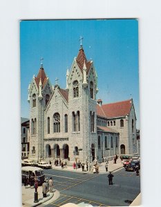 Postcard Saint Nicholas Roman Catholic Church Atlantic City New Jersey USA