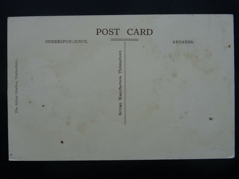 Gloucestershire TEWKESBURY The Hop Pole Hotel -  Old Postcard by Abbey Studios