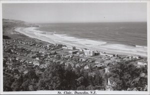 RPPC Postcard St Clair Dunedin NZ New Zealand