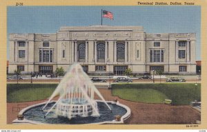 DALLAS, Texas, 1930-1940's; Terminal Station