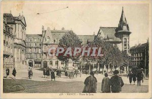 Old Postcard Nancy Place St Jean