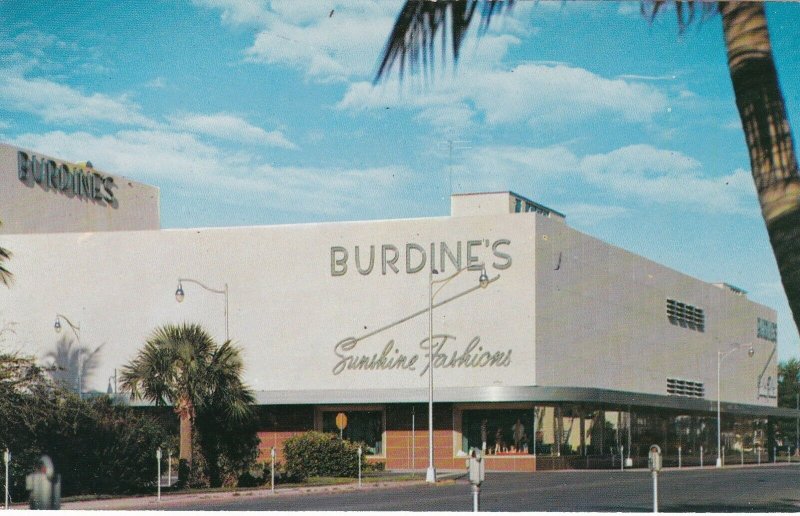 Florida Miami Beach Burdines Department Store meridian At Seventeenth sk6801