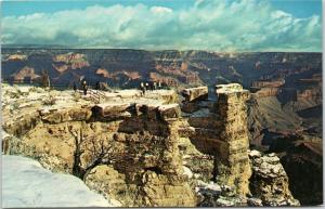 Winter at Grand Canyon National Park Arizona