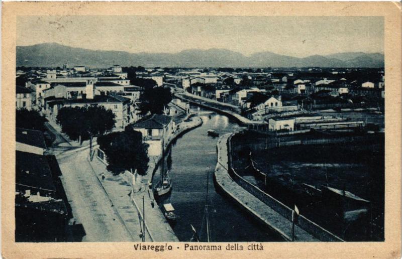 CPA VIAREGGIO Panorama della citta. ITALY (468222)