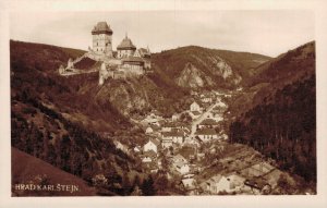 Czech Republic Hrad Karlstejn Karlštejn Castle RPPC 06.28