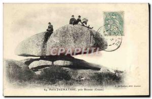 Postcard Old Stone Jaumathre Pres Boussac