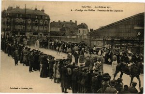 CPA TROYES Mardi - Gras - Cortege des Halles, Promenade des Légumes (179179)