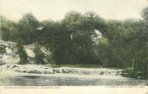 Shawnee Oklahoma Cavadian River Kropp #3998 1907 Postcard 21-8059
