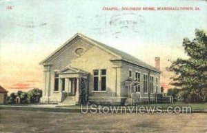 Chapel Soldiers Home - Marshalltown, Iowa IA