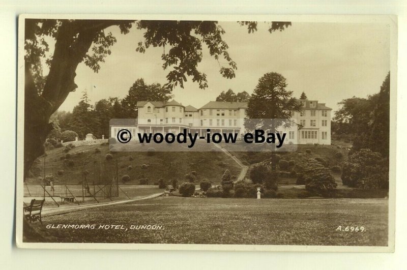 tp8276 - Scotland - Glenmorag Hotel, Grounds & Tennis Court, in Dunoon- Postcard