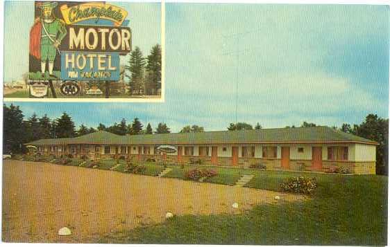 Champlain Motor Hotel Ltd.. Prembroke, Ontario, Canada, Chrome