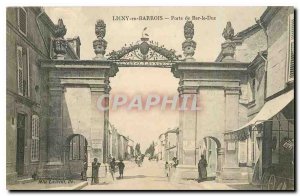 Old Postcard Ligny en Barrois Gate Bar le Duc