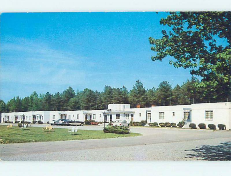 Unused Pre-1980 OLD CARS & BOWIE'S MOTEL Lorne Virginia VA n9622-13